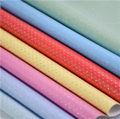 Производитель кожи Поставщик многоцветной блестящей искусственной кожи с тиснением для обуви