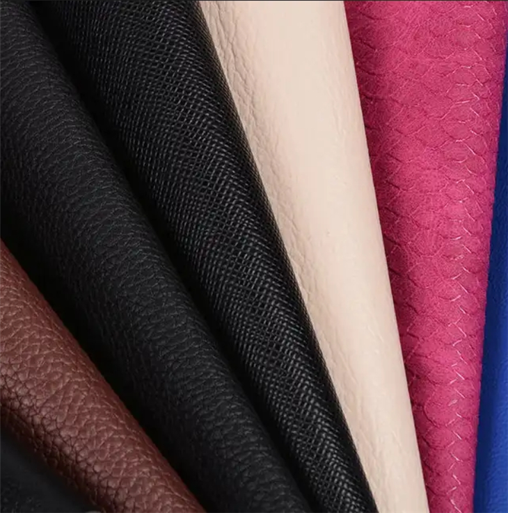 White Pu Leather Material